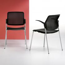 Chaise visiteur contemporaine / avec accoudoirs...