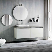 Meuble vasque suspendu / en bois / contemporain...