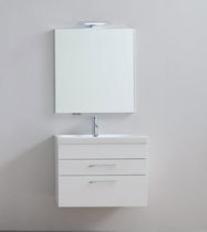 Meuble vasque suspendu / en bois / contemporain...