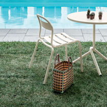 Chaise contemporaine / avec accoudoirs /...
