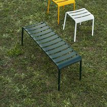 Banc de jardin / contemporain / en aluminium