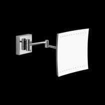 Miroir mural / contemporain / carré / en...
