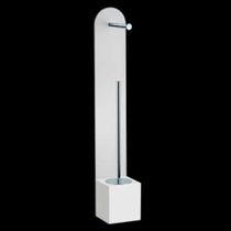 Brosse de toilettes en laiton / au sol