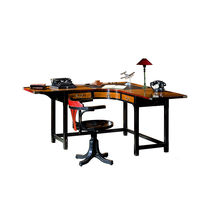 Bureau sur pied / classique / en bois /...