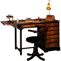 Bureau sur pied / classique / en bois /...