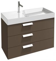 Meuble vasque suspendu / en bois / contemporain...
