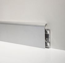 Plinthe en aluminium / pour cablage électrique