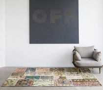 Tapis contemporain / patchwork / rectangulaire...