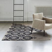 Tapis contemporain / à motif / en chanvre...