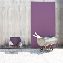 Fauteuil contemporain / en tissu / sans...