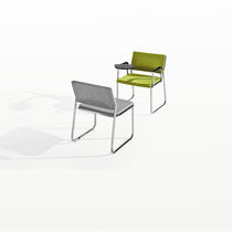 Chaise de conférence en tissu / tapissée...