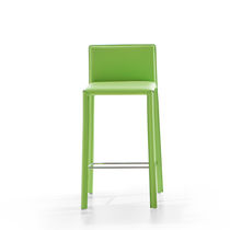 Chaise de bar contemporaine / en cuir /...