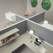 Séparateur de bureau sur bureau