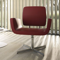 Fauteuil visiteur contemporain / en simili...