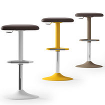 Tabouret contemporain / en simili cuir /...