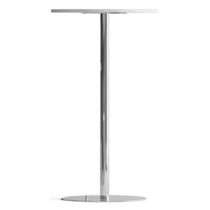 Table mange-debout contemporaine / en acier...