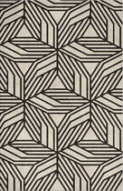 Tapis contemporain / à motif géométrique...