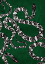 Tapis contemporain / à motif / en laine...