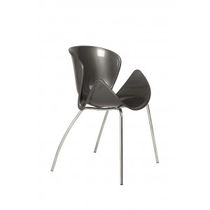 Chaise contemporaine / avec accoudoirs /...