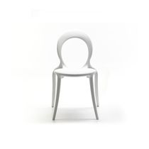 Chaise contemporaine / empilable / médaillon...