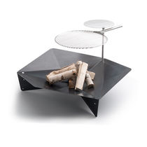 Table design original / en acier / ronde...