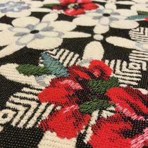 Tapis contemporain / à fleurs / en polyester...