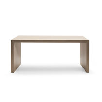 Banc contemporain / en bois / contract