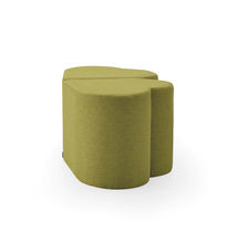 Pouf contemporain / en tissu / contract...
