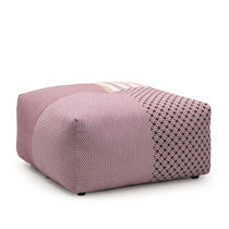 Pouf contemporain / en tissu / contract...