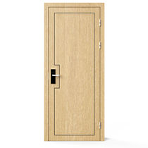 Porte d'intérieur / en bois / battante /...