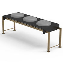 Banc contemporain / en acier / en acier...
