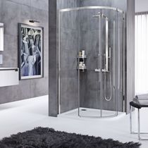 Paroi de douche coulissante / courbée /...