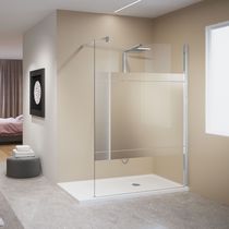 Paroi de douche fixe / d'angle / en verre...