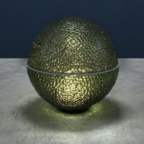 Lampe de sol / en verre / contemporaine...