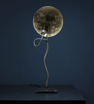 Lampe de table / en laiton / en fer / en...