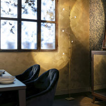 Lampe sur pied / en laiton / en nickel /...