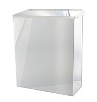 Poubelle pour sanitaire / murale / en inox...