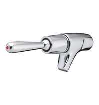 Robinet pour lavabo / mural / en laiton...