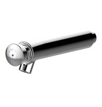 Robinet pour lavabo / mural / en laiton...