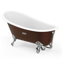 Baignoire ovale / sur pieds / en fonte /...