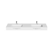 Vasque suspendue / en composite / sur mesure...