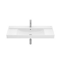 Vasque suspendue / en porcelaine / 1 trou...