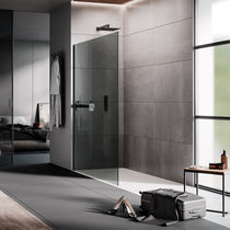 Paroi de douche fixe / d'angle / en verre...