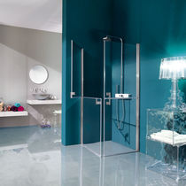 Paroi de douche battante / d'angle / en...