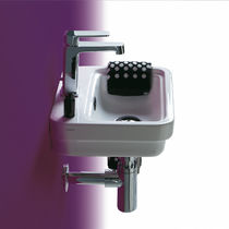 Lave-mains suspendu / rectangulaire / en...