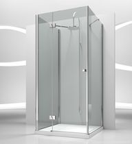 Cabine de douche en verre / avec porte pivotante...