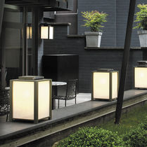 Lampe de sol / en polycarbonate / contemporaine...