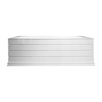Baignoire à poser / en résine / blanche