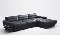 Canapé modulable / contemporain / noir /...