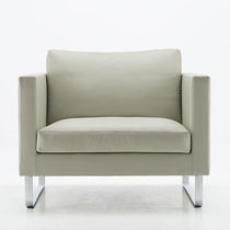 Fauteuil contemporain / en cuir / en tissu...